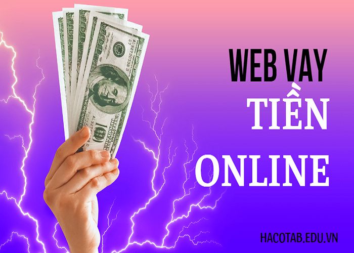web vay tiền online
